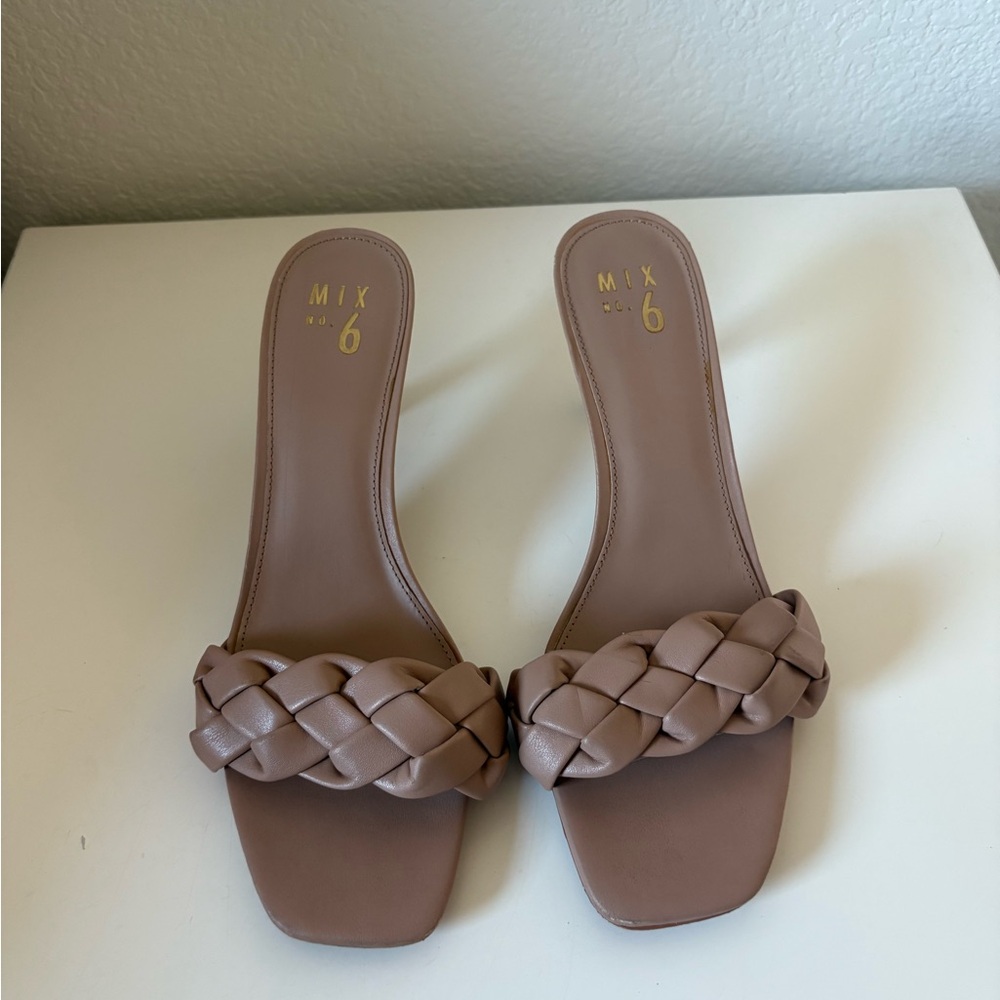 Mix No. 6 Women's Brown Braided Sandals